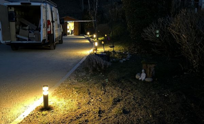 Installation lumière, Bourgoin-Jallieu, Lévèque Électricité