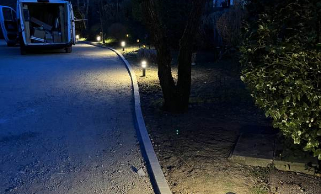 Installation lumière, Bourgoin-Jallieu, Lévèque Électricité