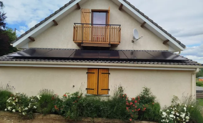 Installation de panneaux photovoltaïques avec notre partenaire Sun Part à Bourgoin-jallieu